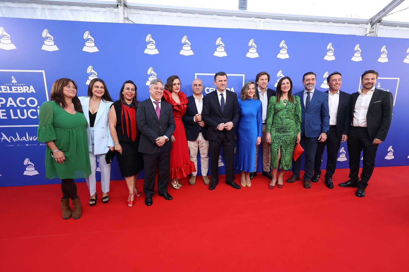 Fotos: la alfombra roja en el concierto homenaje de los Latin Grammy a Paco de Lucía