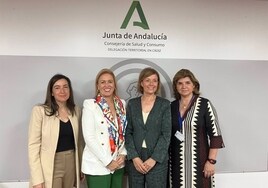 La gerente del SAS presenta a las nuevas directoras del Hospital de Puerto Real y del Distrito Bahía de Cádiz