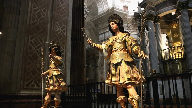 El Cabildo Catedral de Cádiz restaurará los santos patronos de la Roldana