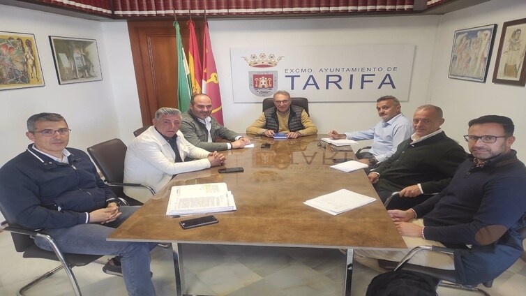 Diputación y Ayuntamiento de Tarifa avanzan en el pliego del emisario submarino de la depuradora de Atlanterra