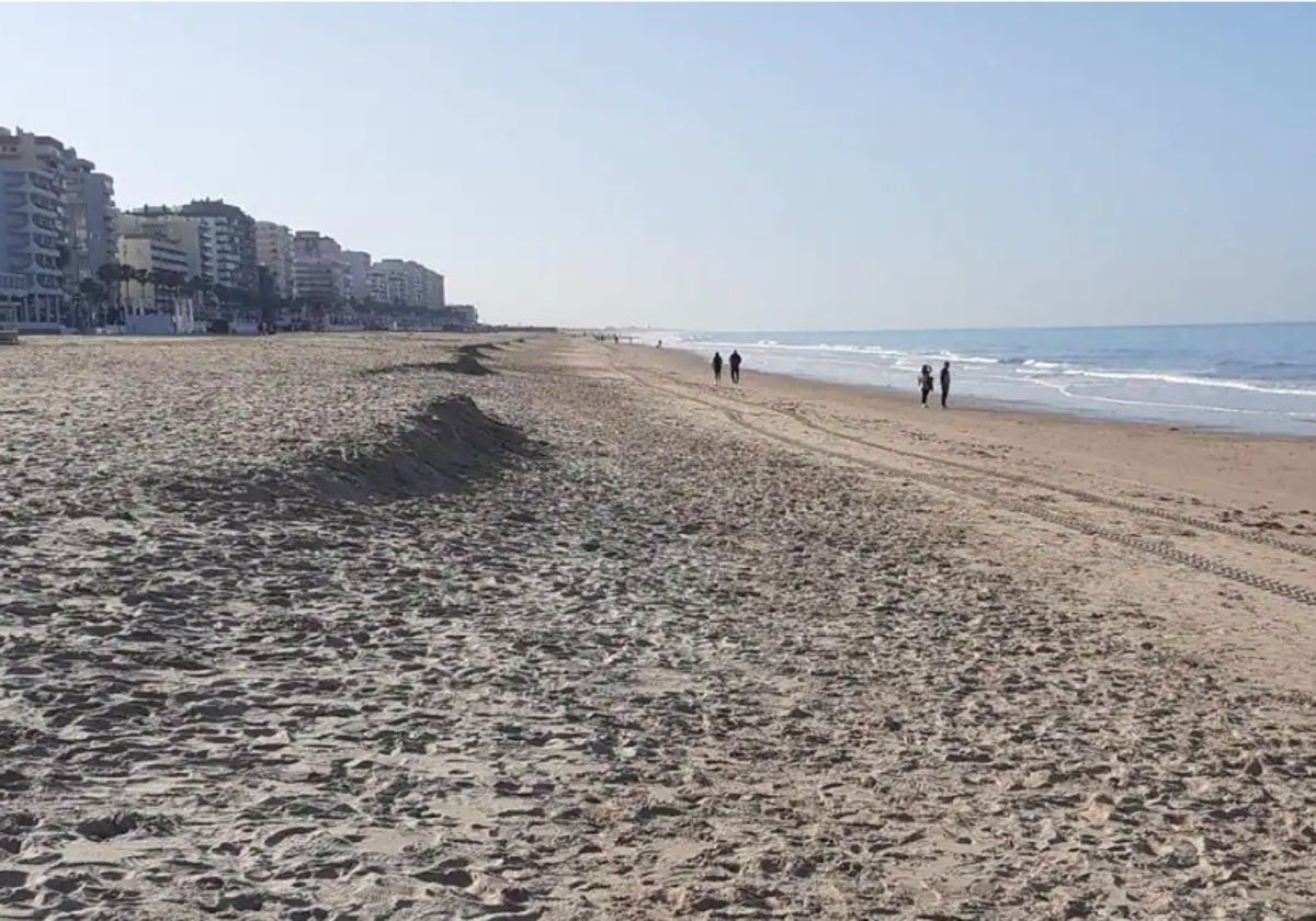 Playa Victoria, Cádiz.