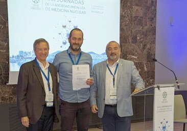 Un profesional de Medicina Nuclear del Puerta del Mar, premiado por la Sociedad Andaluza de la especialidad