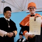 Casimiro Mantell, rector de la Universidad de Cádiz y Gunter Pauli, nombrado este jueves doctor Honoris Causa