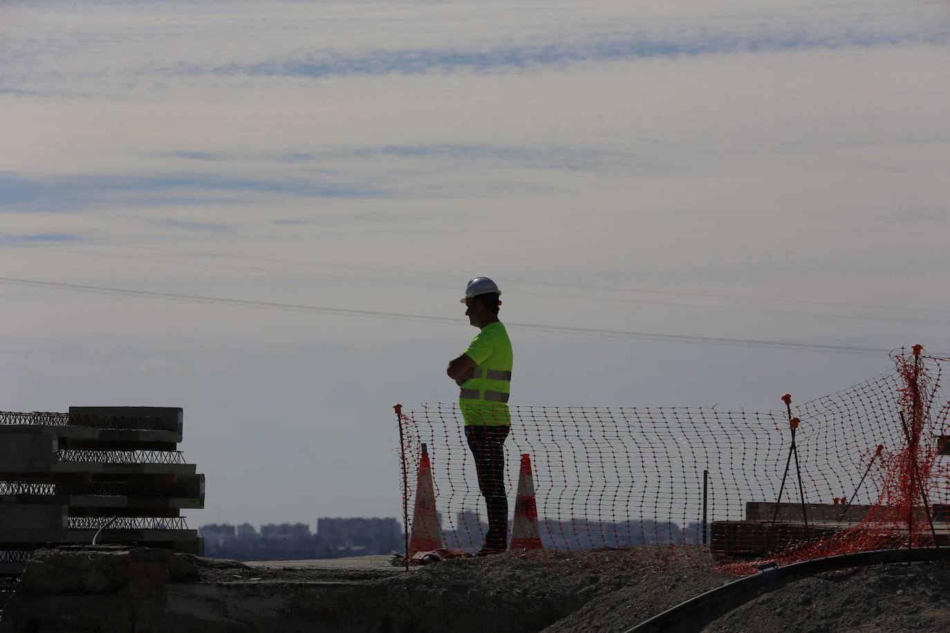 Evolución de la obra del puente Carranza