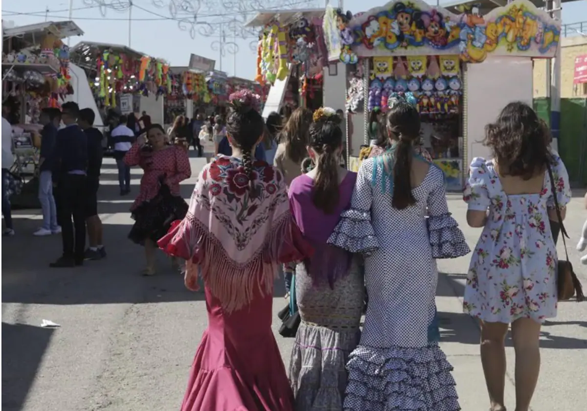 Ambiente en la Feria de Rota