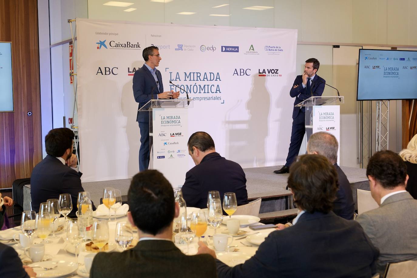 Fotos: La Mirada Económica con Joaquín Segovia, director territorial Sur de Telefónica