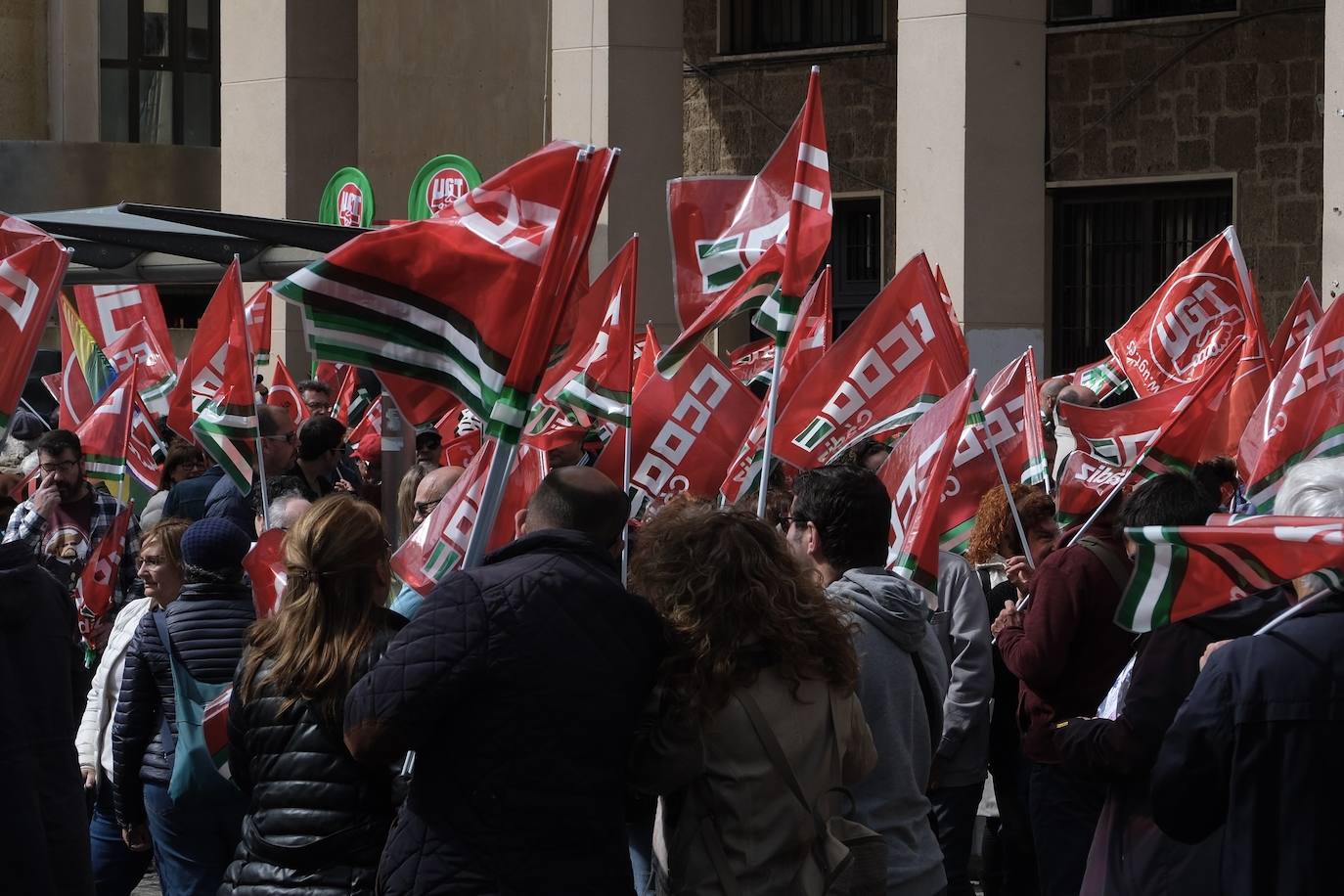 Fotos: Manifestación del 1 de mayo en Cádiz