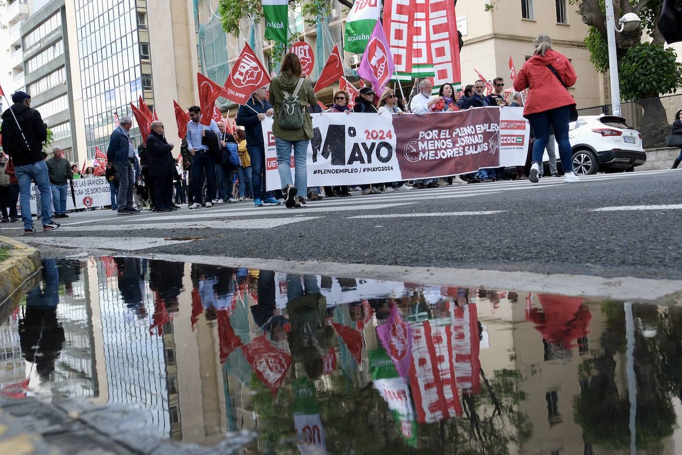 Fotos: Manifestación del 1 de mayo en Cádiz