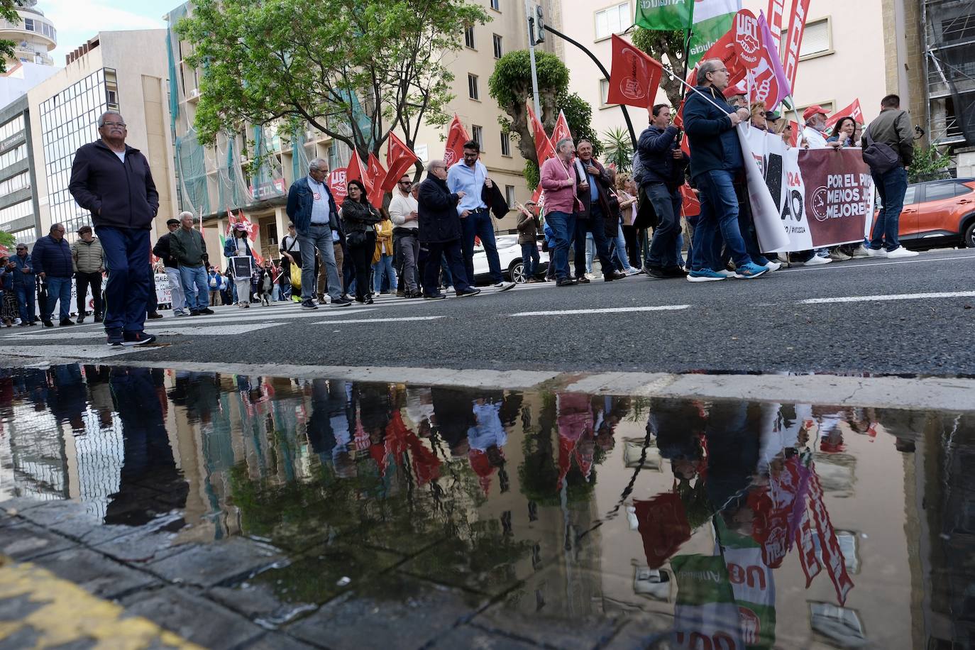 Fotos: Manifestación del 1 de mayo en Cádiz