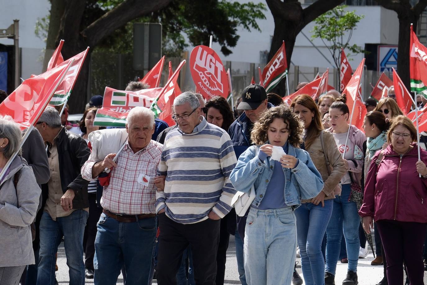 Fotos: Manifestación del 1 de mayo en Cádiz