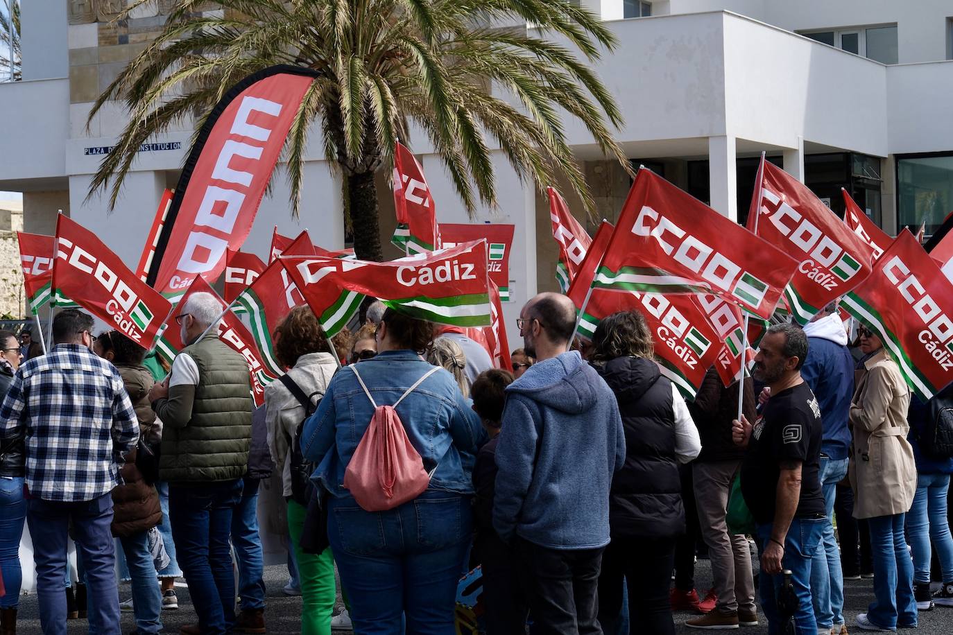 Fotos: Manifestación del 1 de mayo en Cádiz