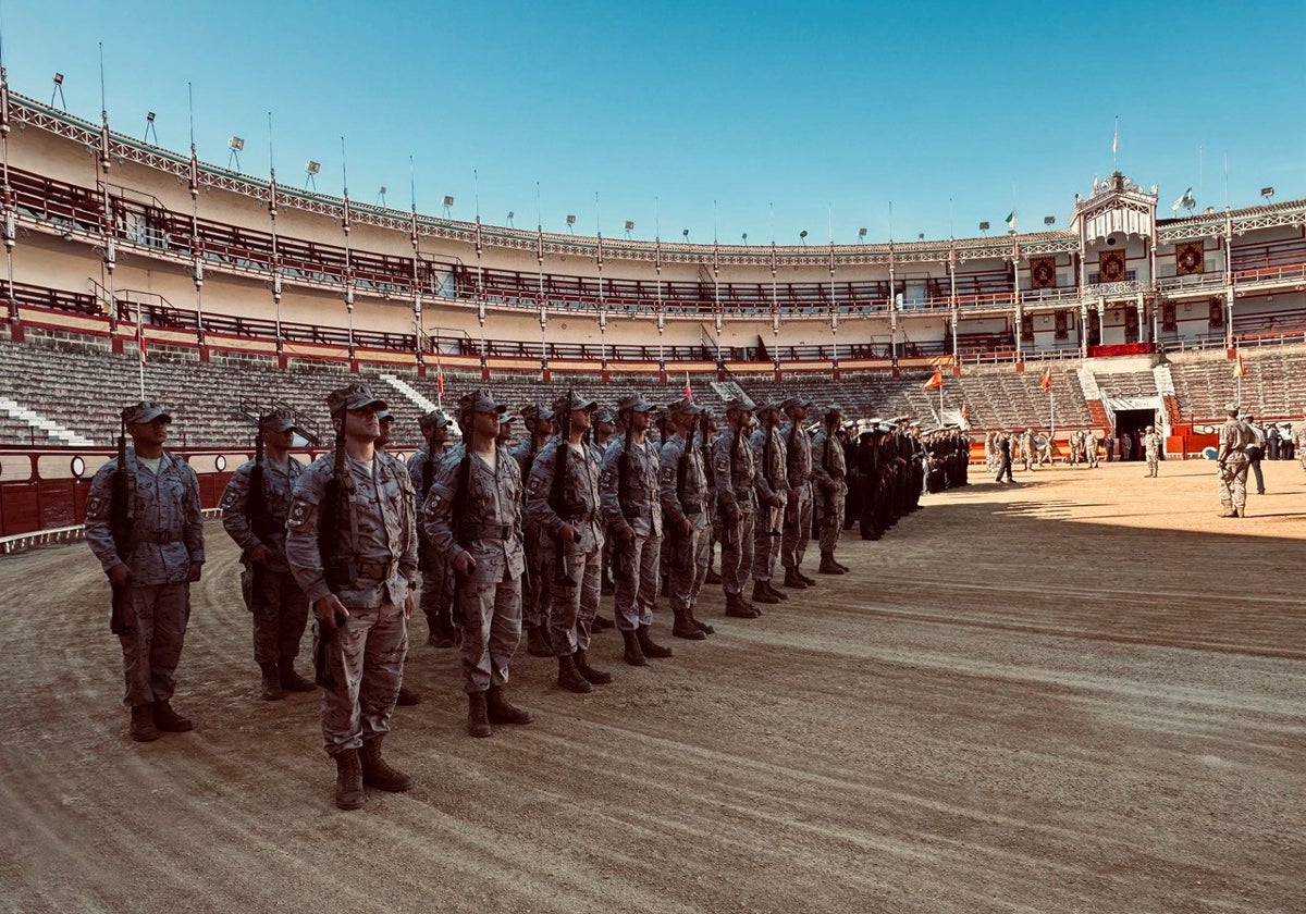 Ensayos en la plaza de toros de El Puerto