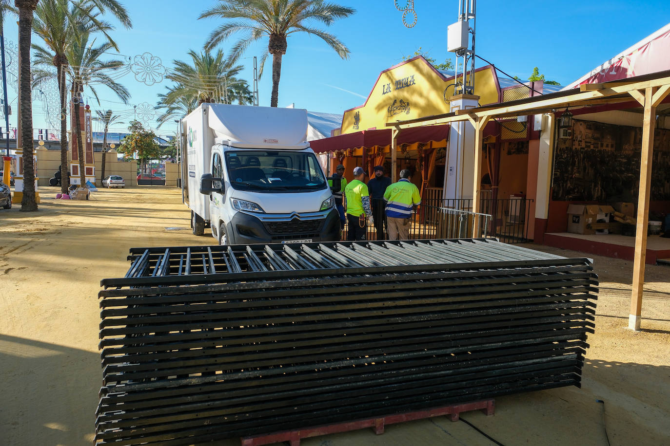 Fotos: Jerez ya se prepara para la Feria del Caballo