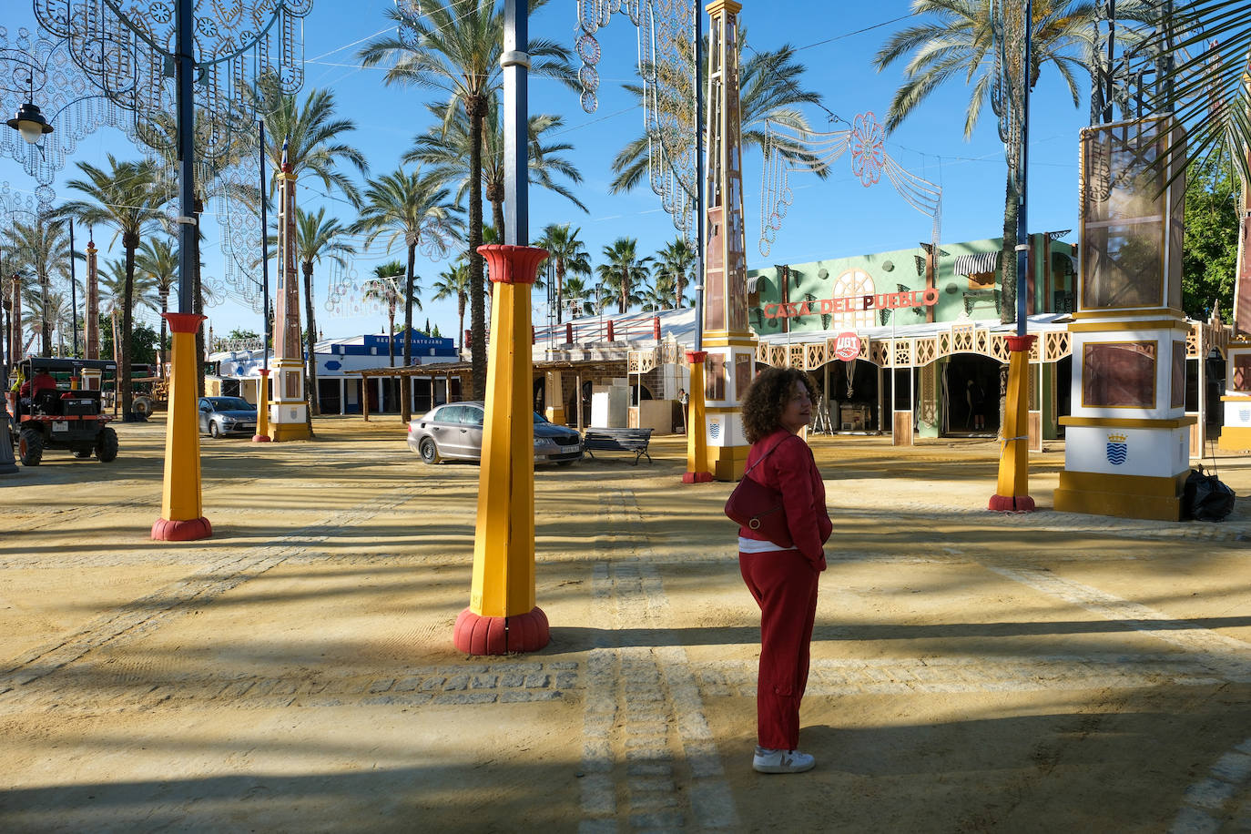 Fotos: Jerez ya se prepara para la Feria del Caballo