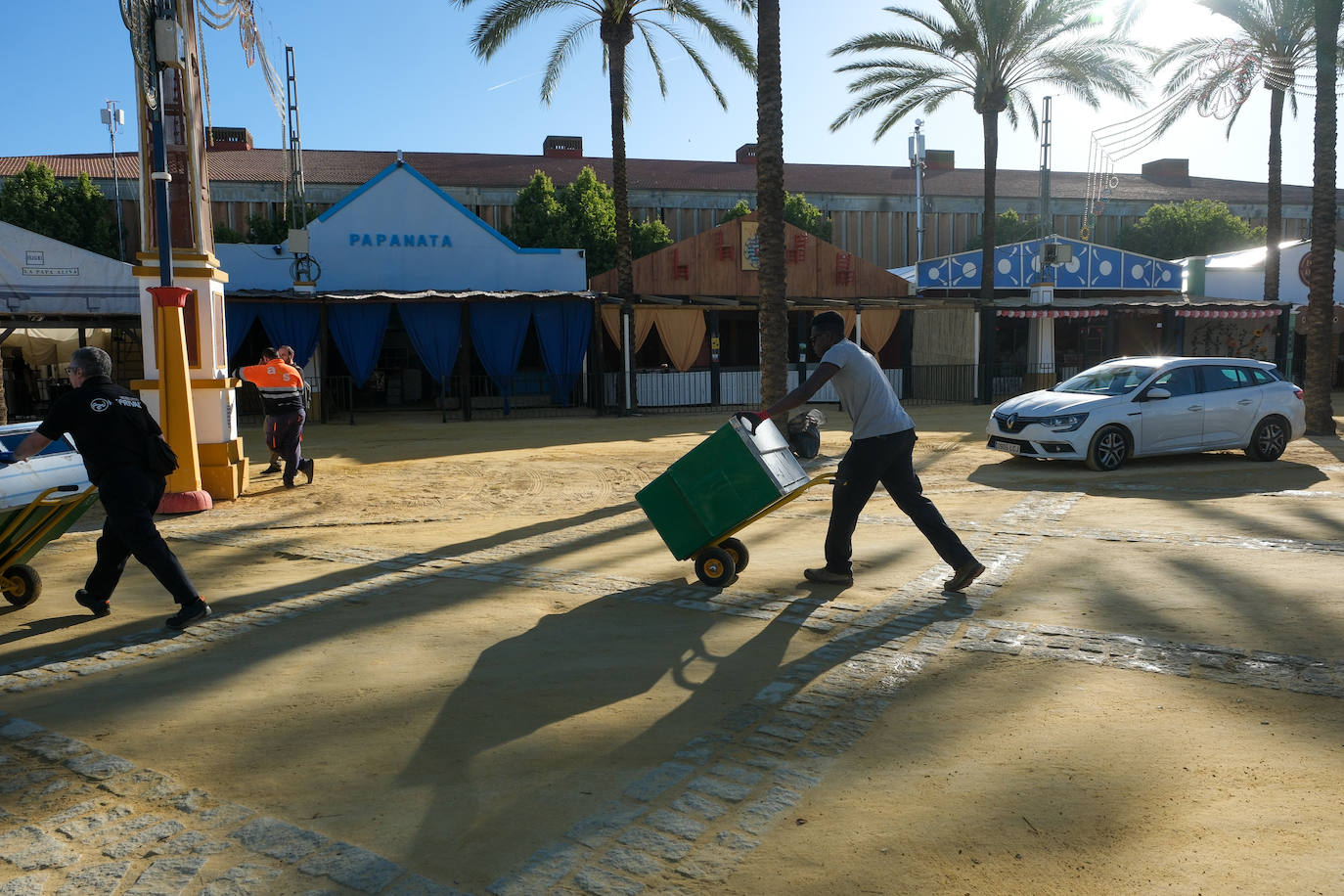 Fotos: Jerez ya se prepara para la Feria del Caballo