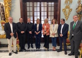 Diputación se suma a la alianza de instituciones para rehabilitar la parroquia de la Encarnación de Olvera