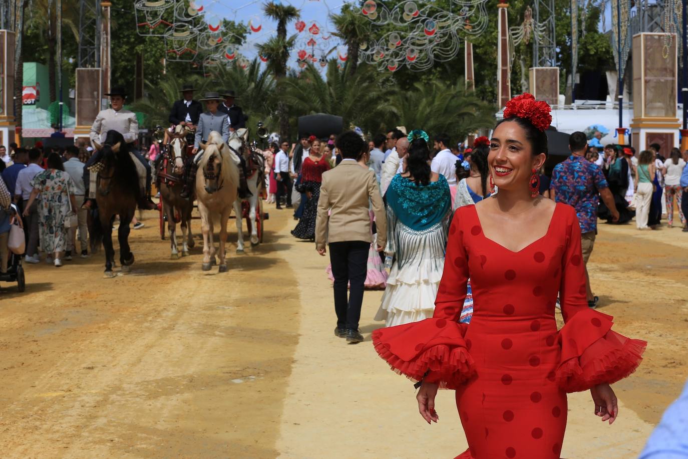 Fotos: Gran domingo de Feria en Jerez