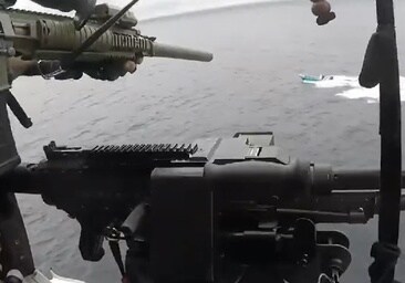 Vídeo: Con disparos de precisión, así actúa la fuerza americana contra las narcolanchas que no paran ante un 'alto'