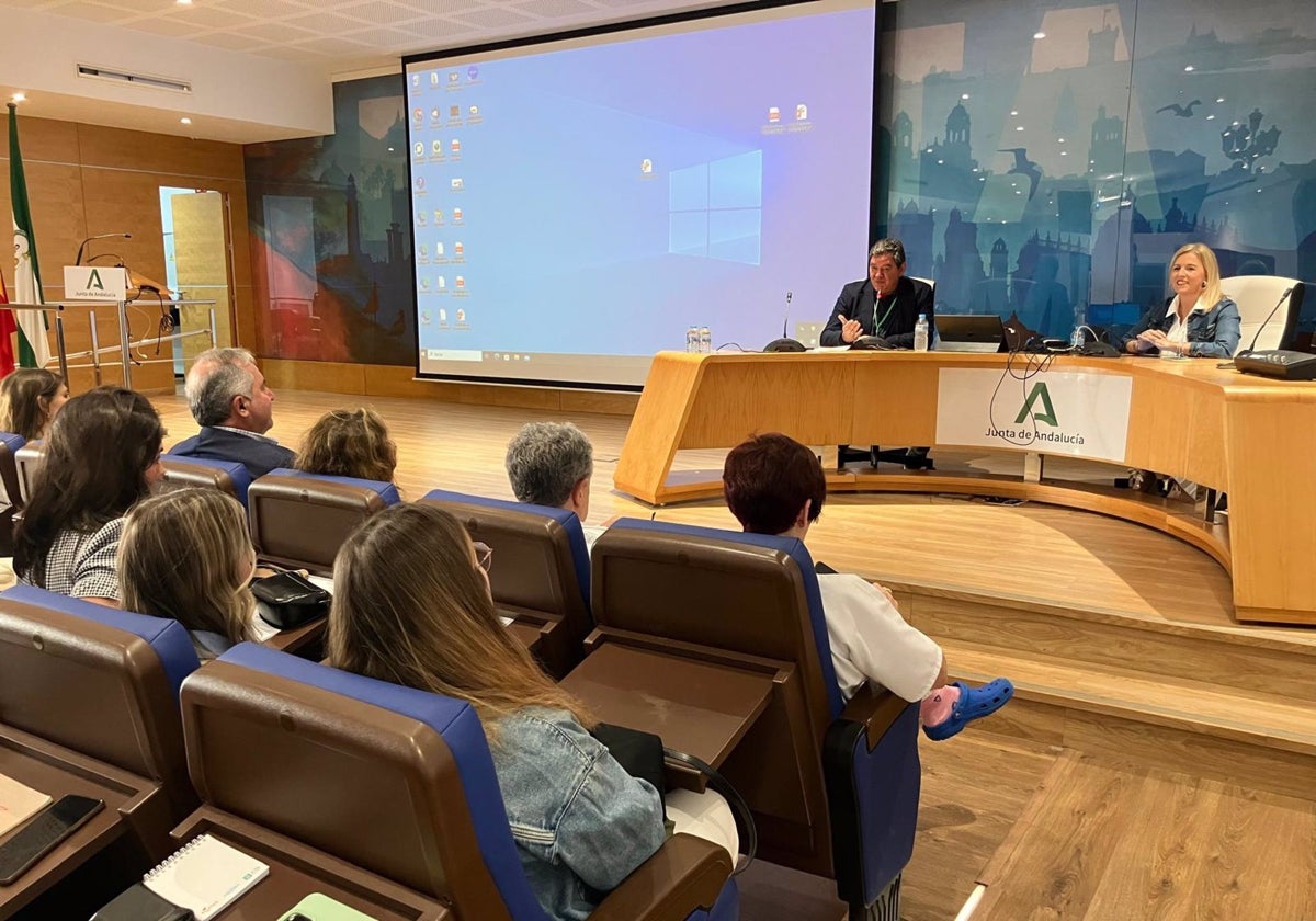 Acto de bienvenida a los nuevos residentes del hospital de Cádiz.