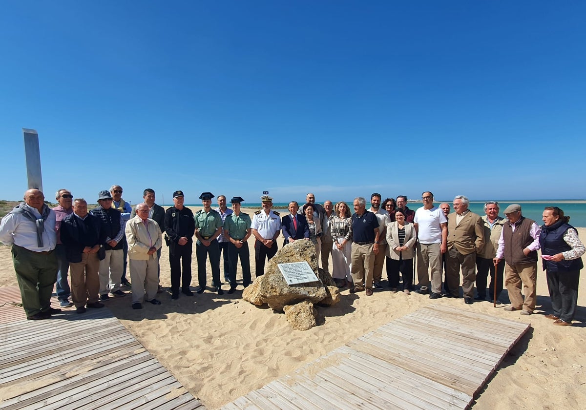 Acto conmemorativo en Chiclana.