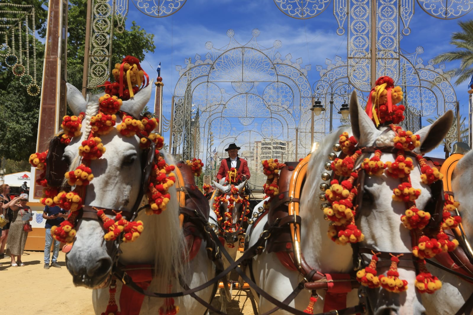 Fotos: Ambiente del jueves de Feria en Jerez