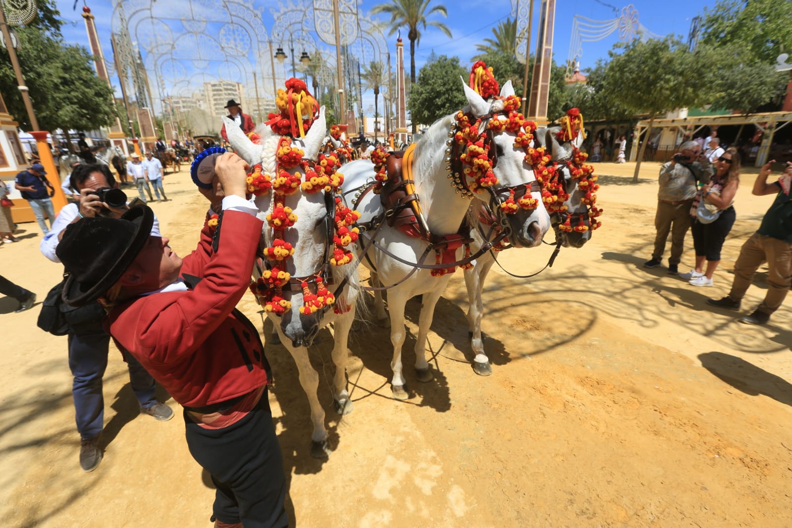 Fotos: Ambiente del jueves de Feria en Jerez