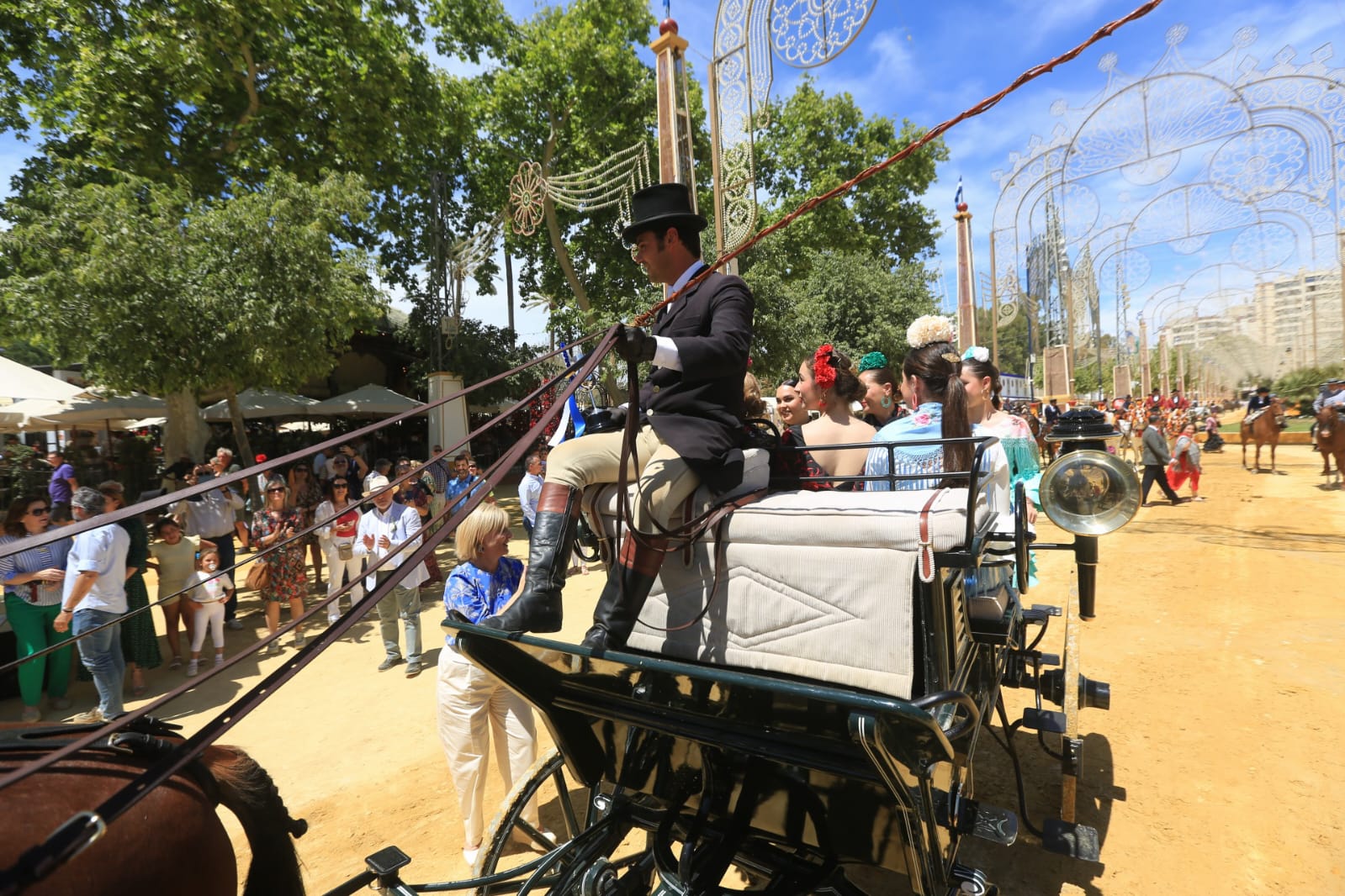 Fotos: Ambiente del jueves de Feria en Jerez