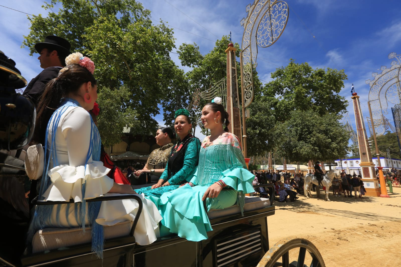 Fotos: Ambiente del jueves de Feria en Jerez