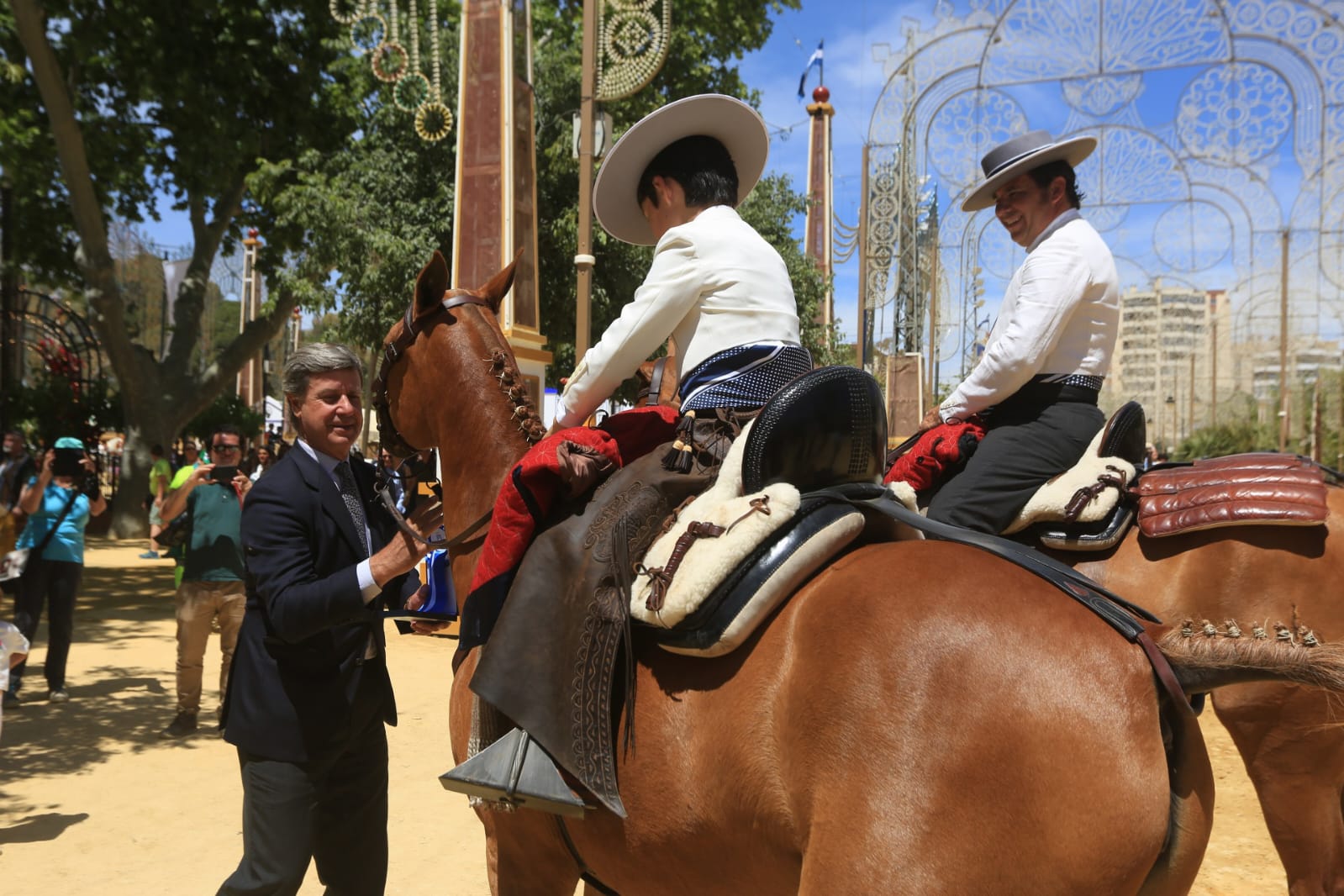 Fotos: Ambiente del jueves de Feria en Jerez