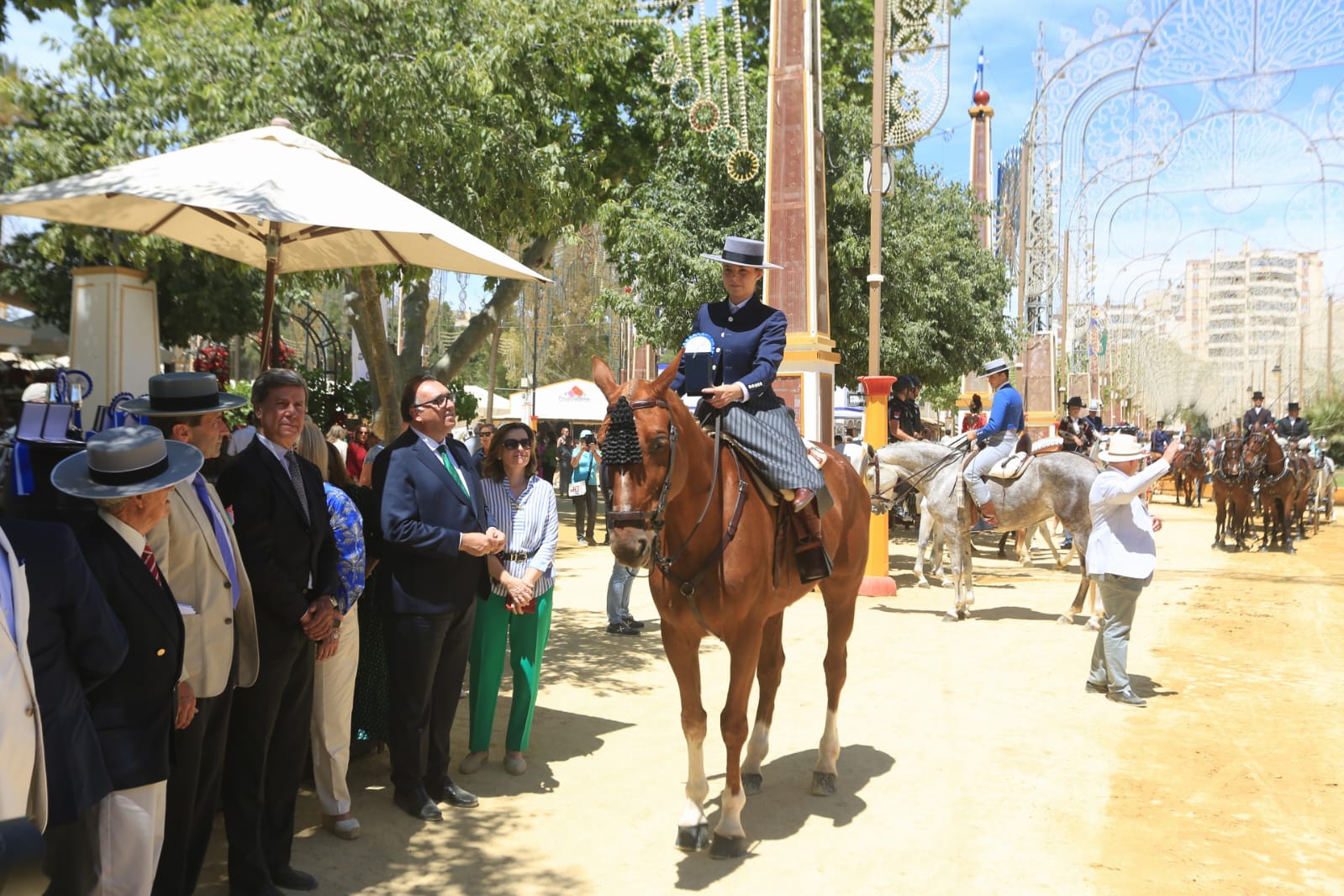 Fotos: Ambiente del jueves de Feria en Jerez