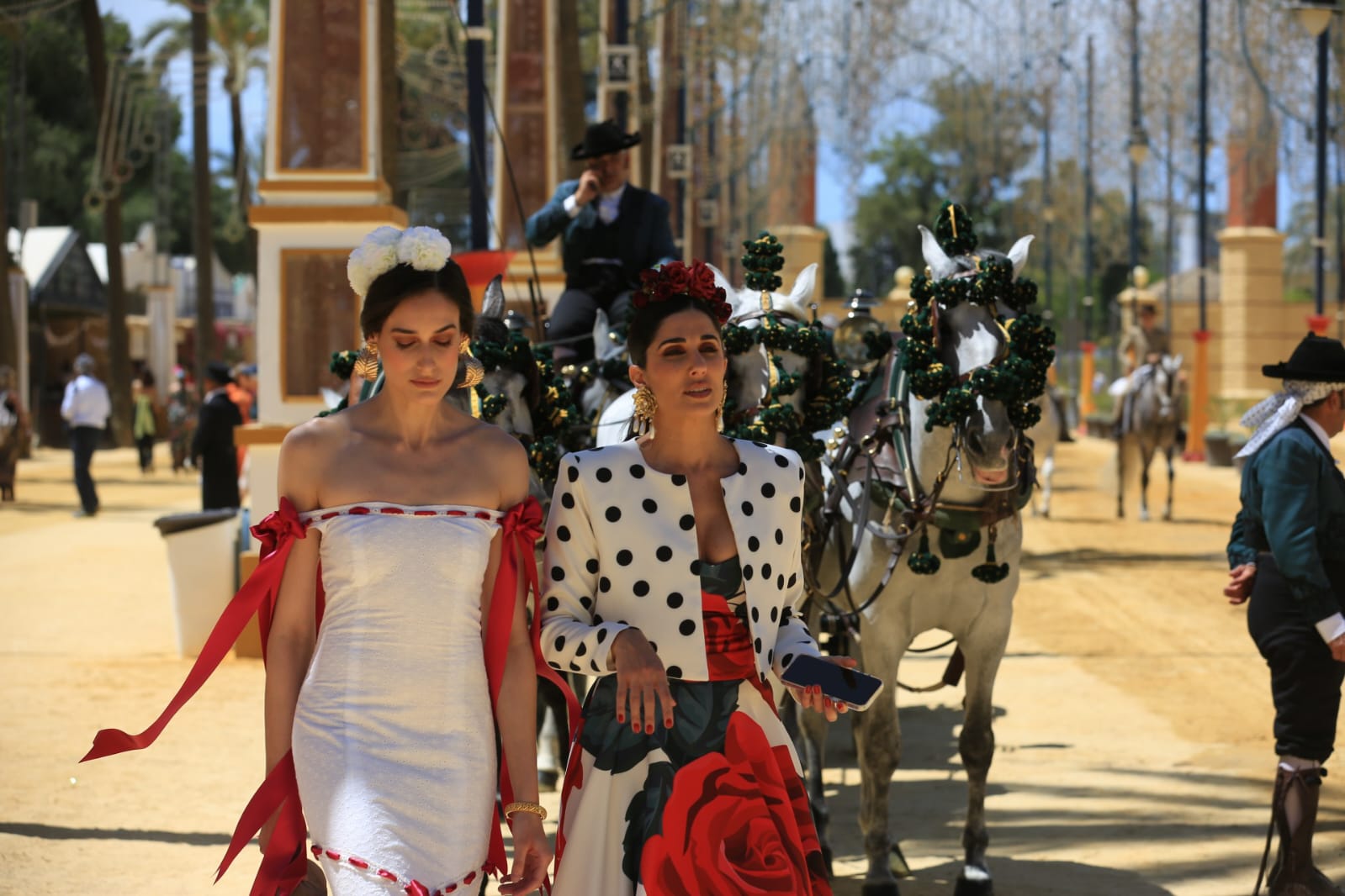 Fotos: Ambiente del jueves de Feria en Jerez