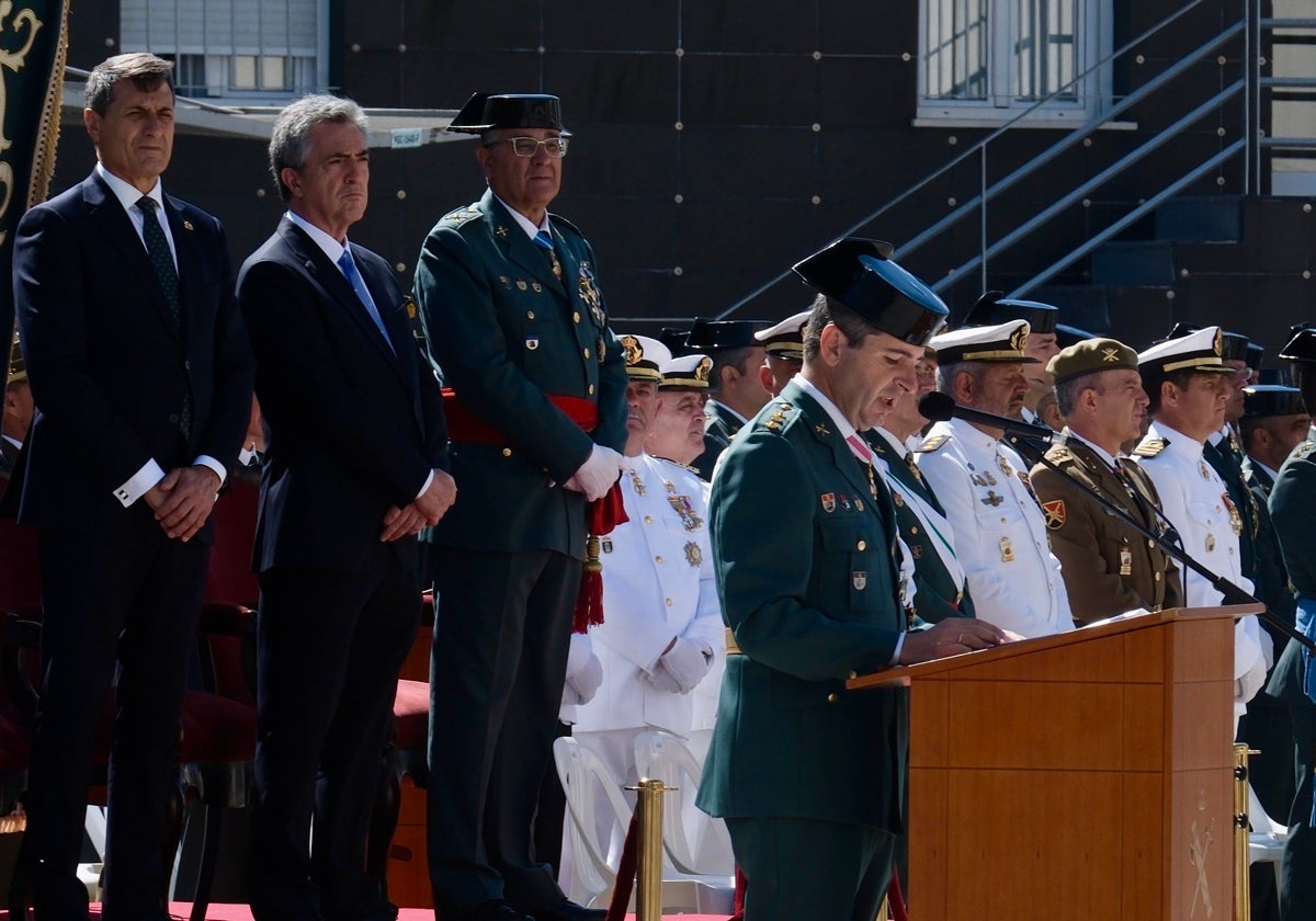 Fotos: Así ha sido la toma de posesión del nuevo jefe de la Comandancia, el coronel Luis Martín Velasco