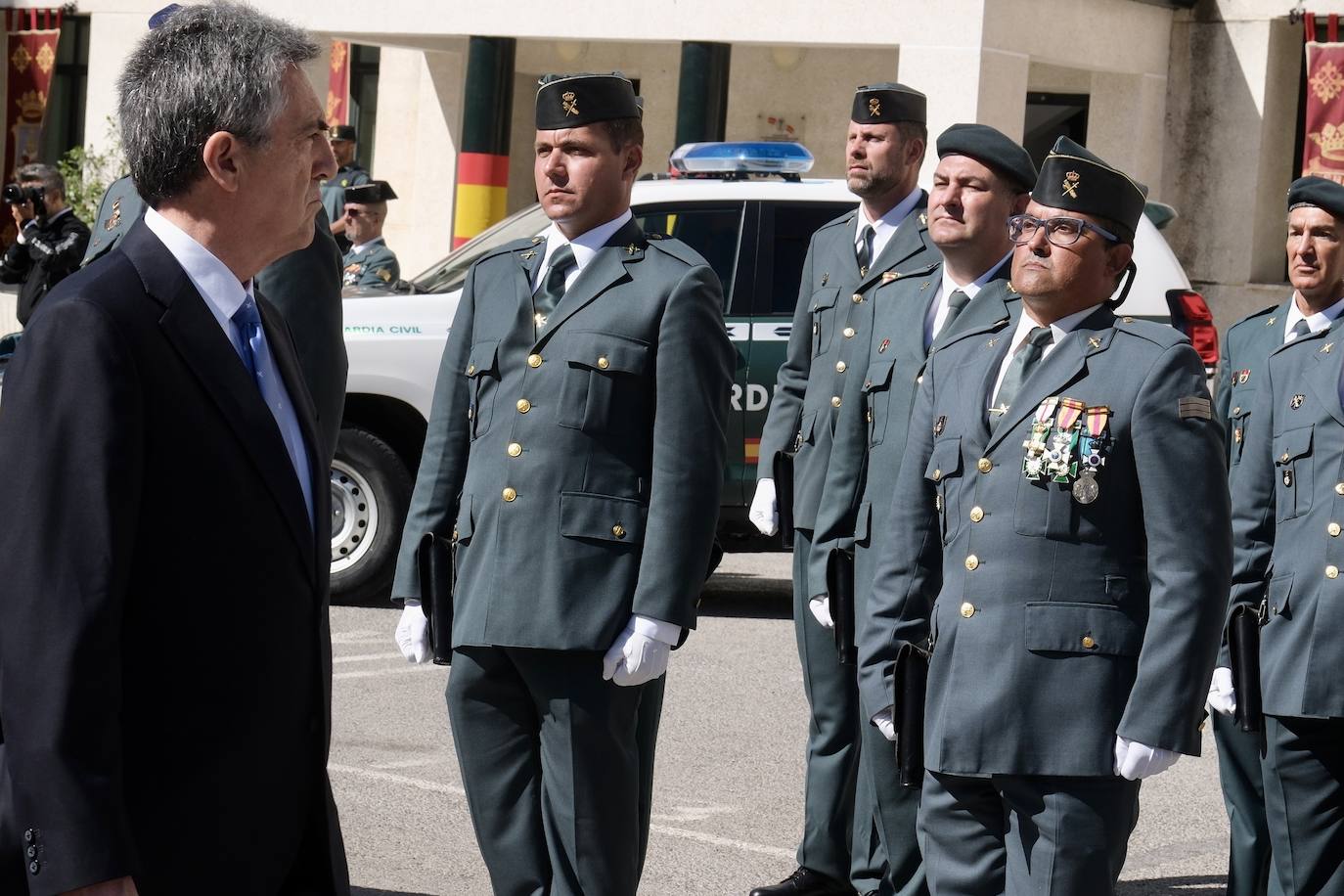 Fotos: Así ha sido la toma de posesión del nuevo jefe de la Comandancia, el coronel Luis Martín Velasco