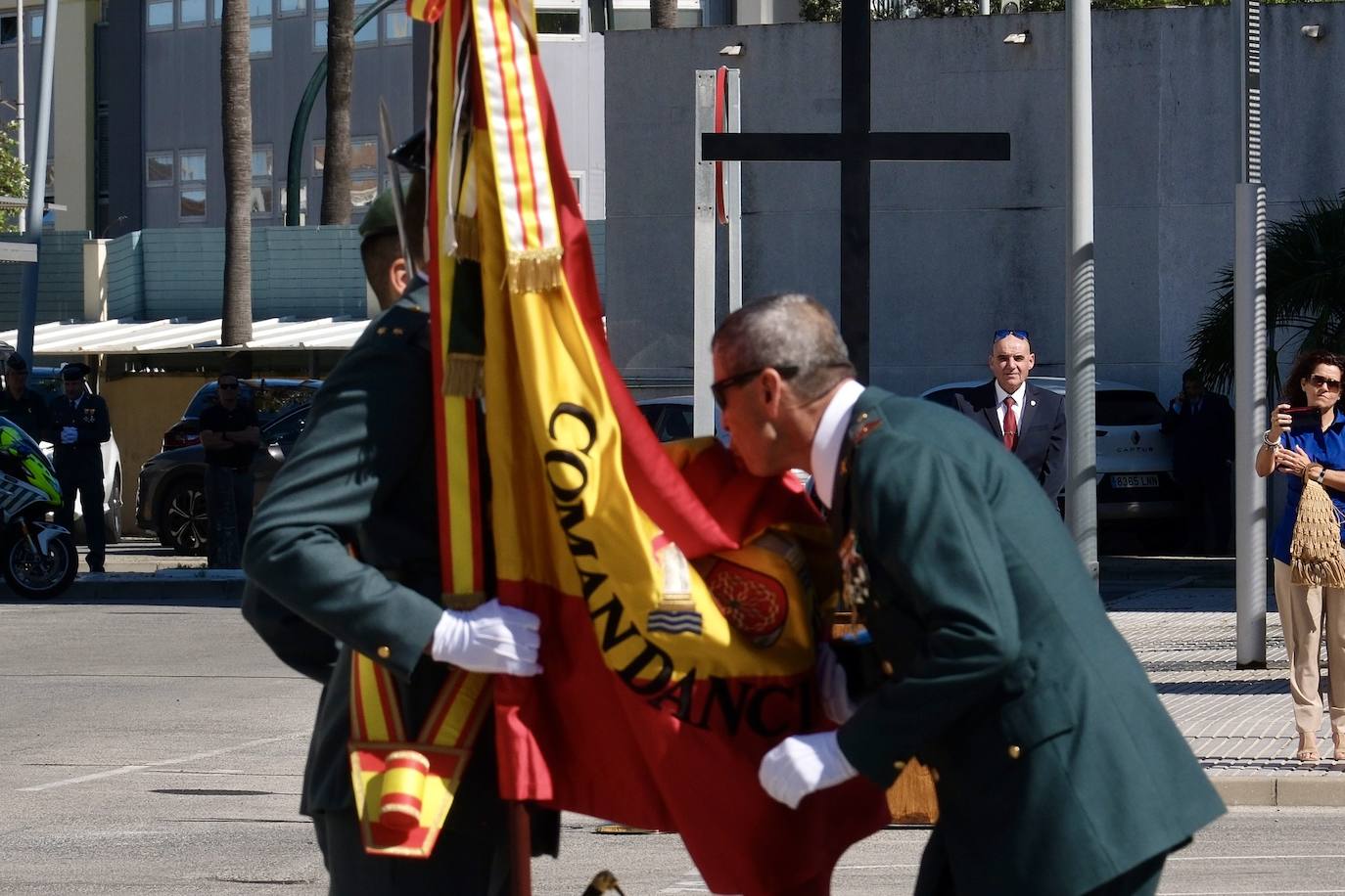 Fotos: Así ha sido la toma de posesión del nuevo jefe de la Comandancia, el coronel Luis Martín Velasco