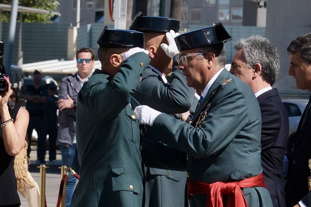 Fotos: Así ha sido la toma de posesión del nuevo jefe de la Comandancia, el coronel Luis Martín Velasco