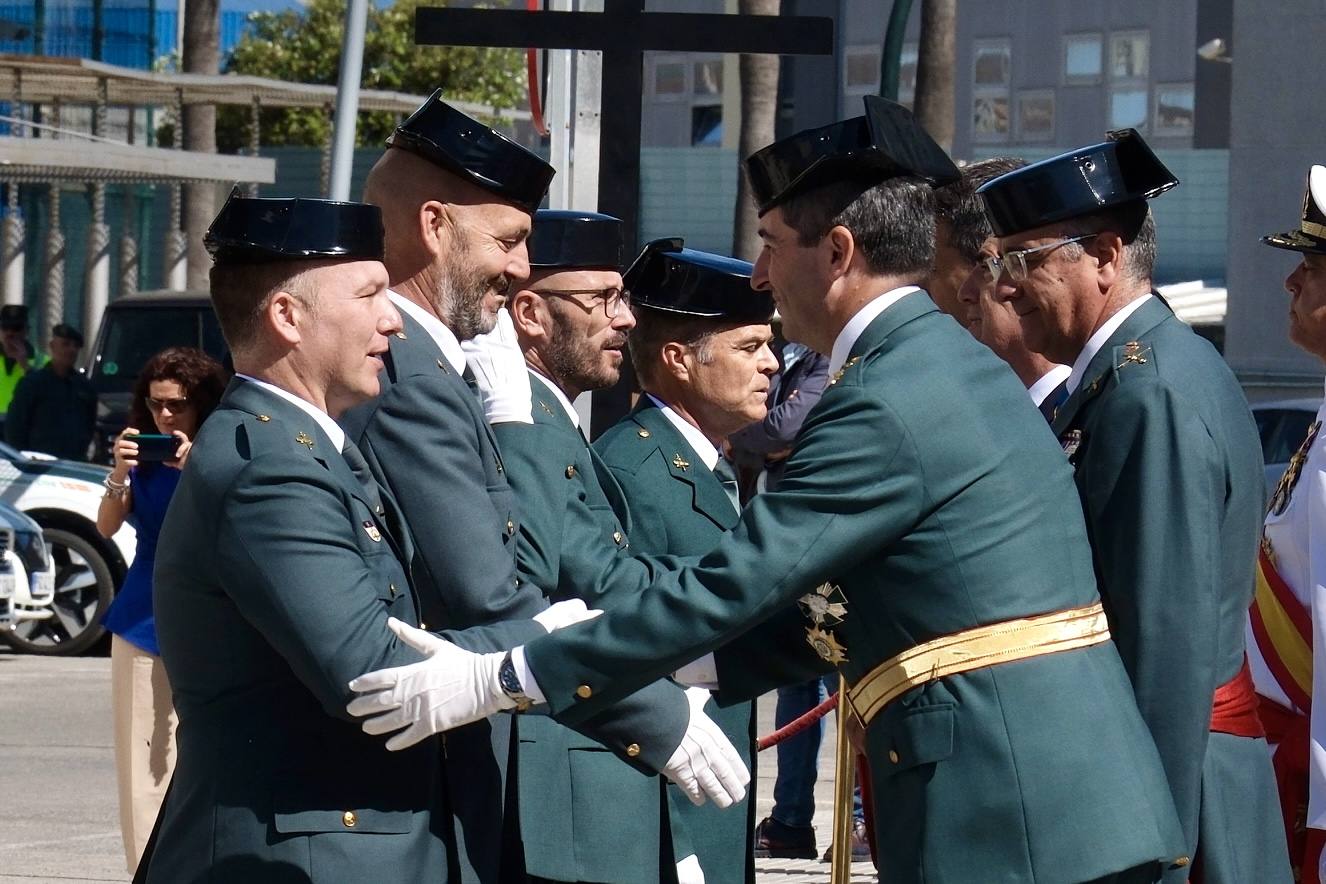 Fotos: Así ha sido la toma de posesión del nuevo jefe de la Comandancia, el coronel Luis Martín Velasco