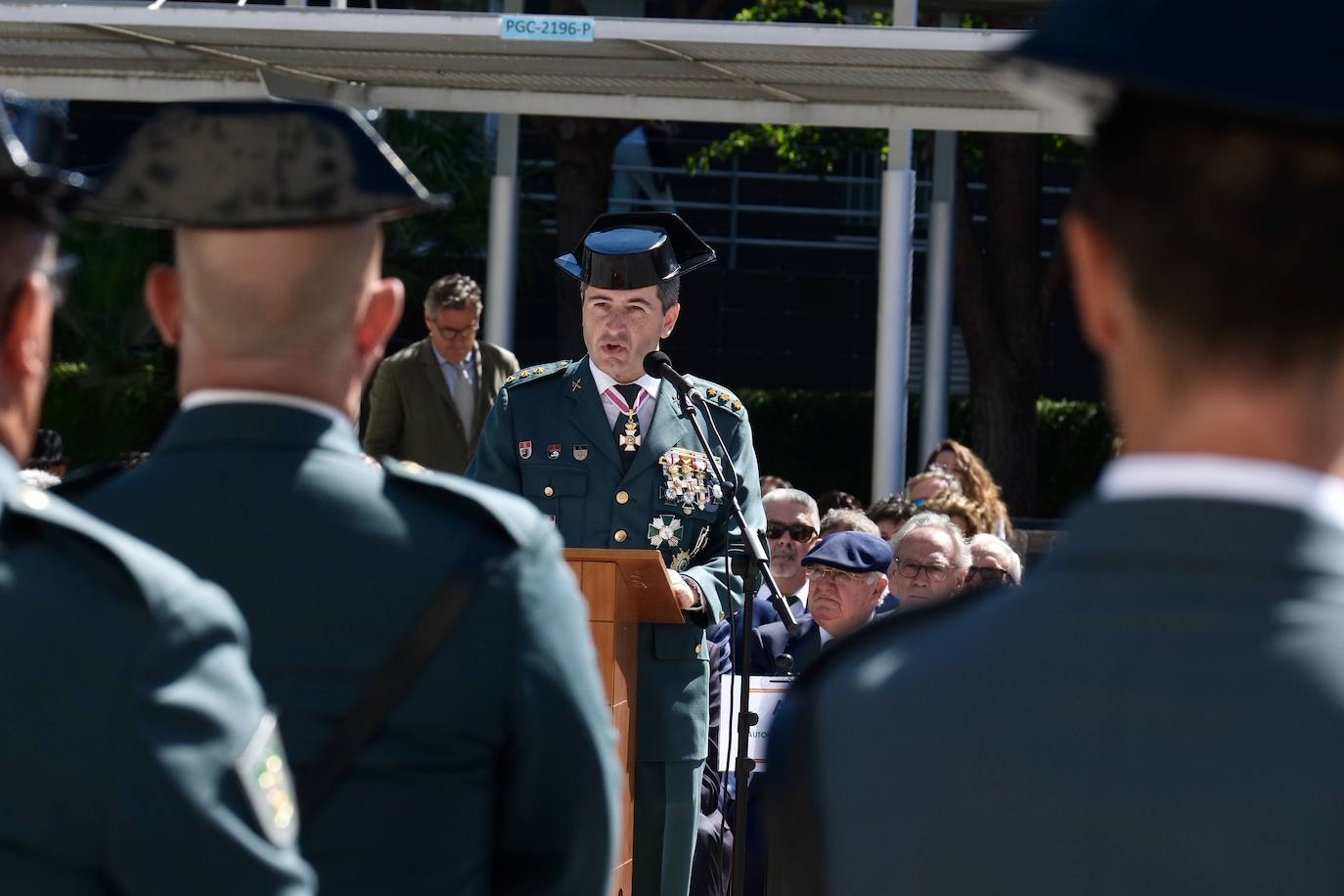 Fotos: Así ha sido la toma de posesión del nuevo jefe de la Comandancia, el coronel Luis Martín Velasco