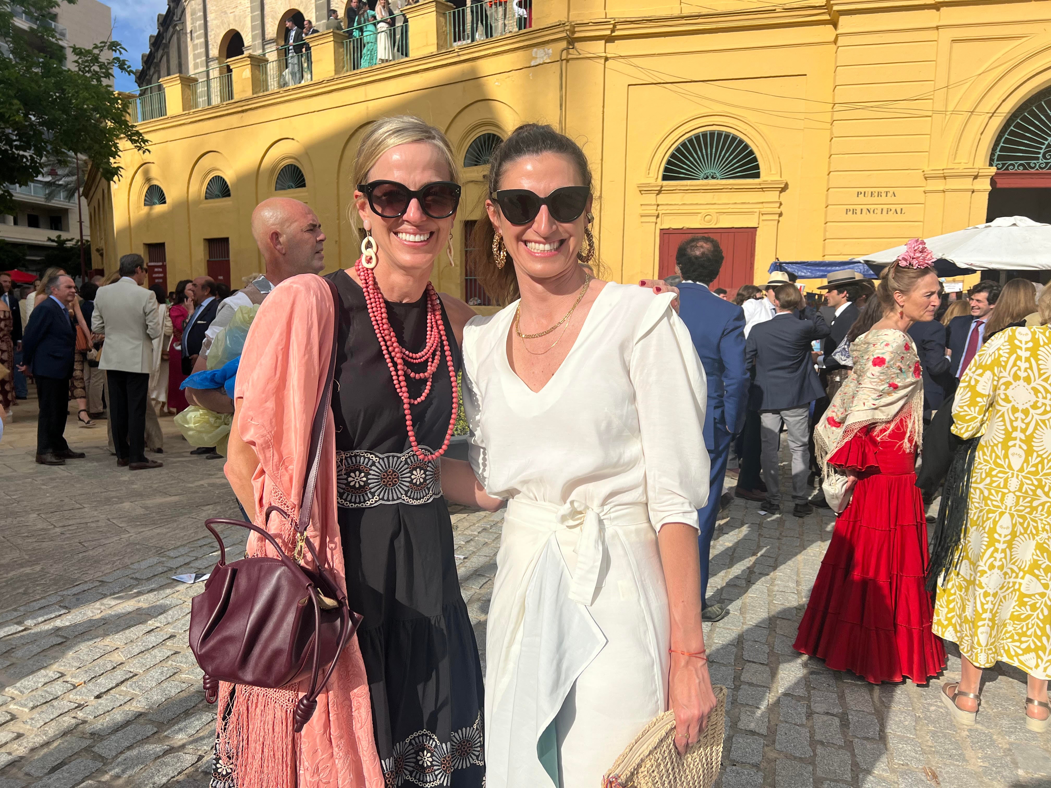 Mercedes Vergara y Bibiana Domecq