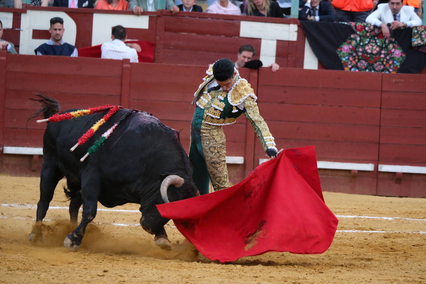 Fotos: Alejandro Talavante, Roca Rey y Pablo Aguado en la Feria de Jerez