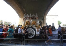 Cortes de tráfico en Cádiz este martes por la salida de la Hermandad del Rocío