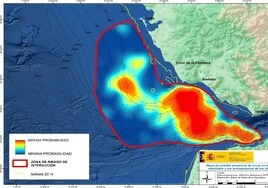 El mapa de Acción de las orcas.