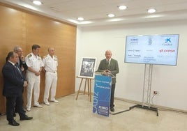 Sánchez Rojas durante la `presentación este miércoles de la Noche de la Empresa