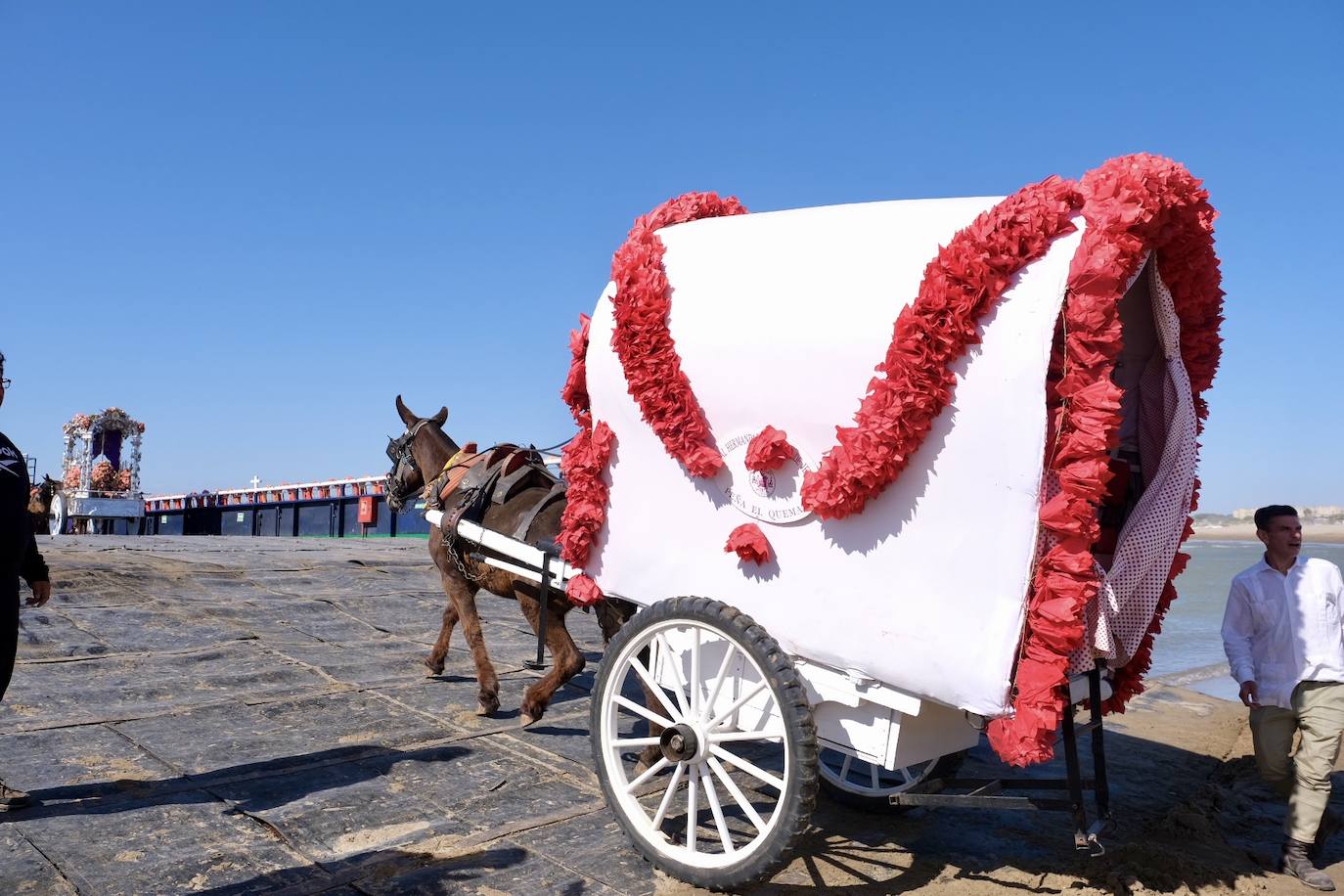 Fotos: embarque de la hermandad del Rocío de Jerez