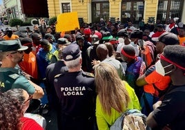 El centro de Campano de Chiclana acogió hasta abril a casi 600 migrantes, superando los 475 en 2023