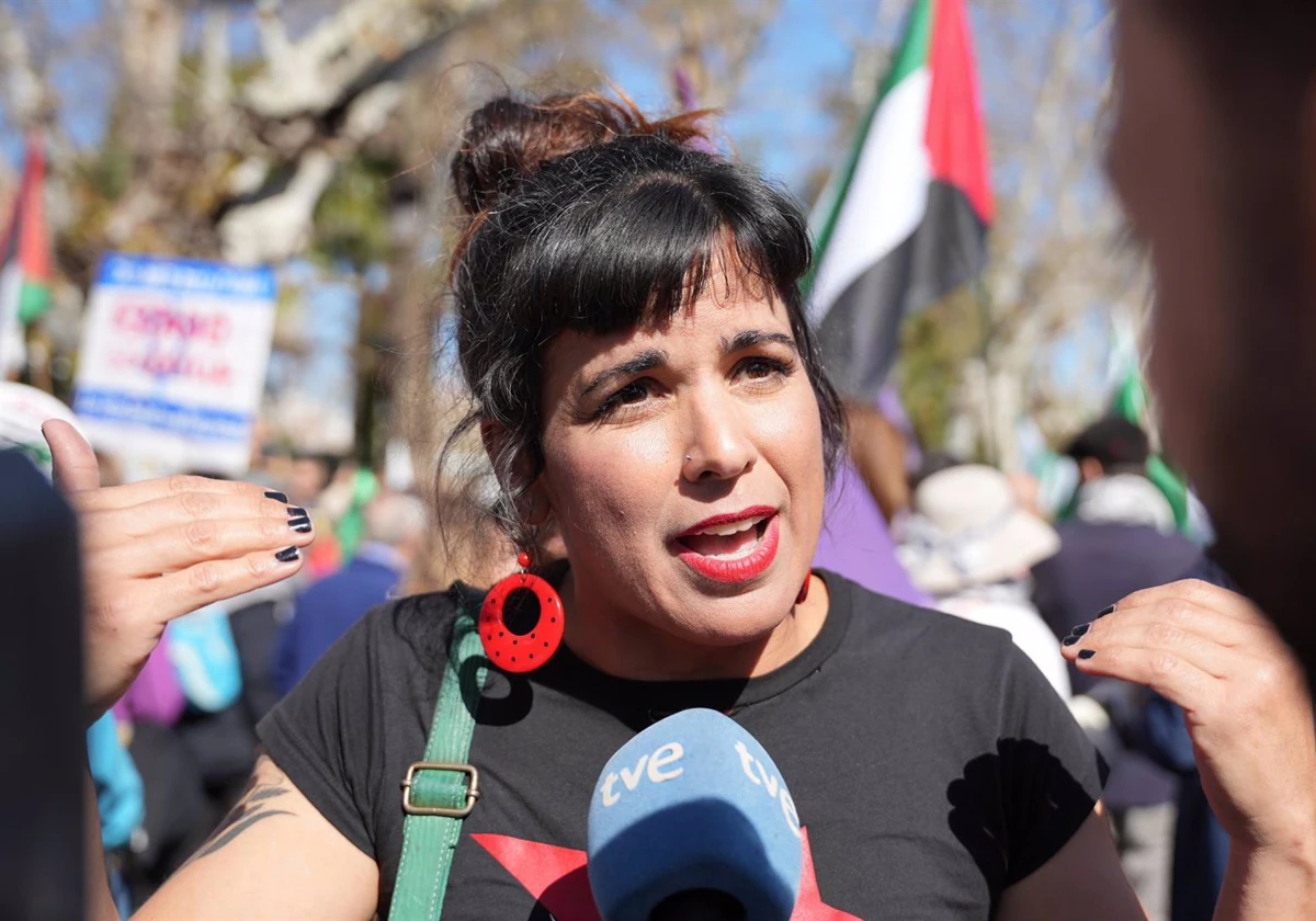 Teresa Rodríguez: «También soy una mujer enamorada»