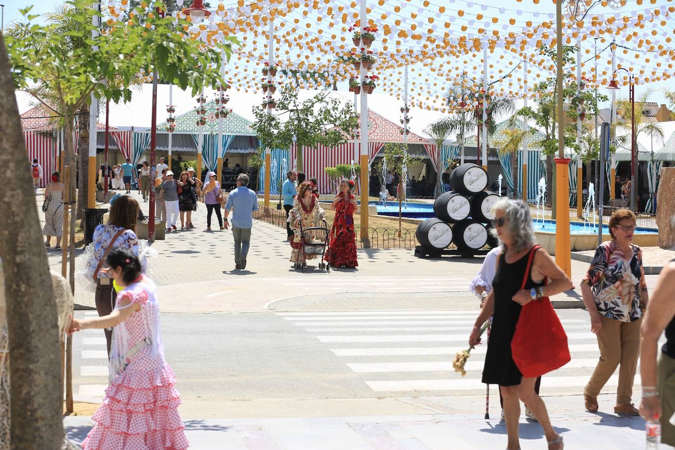 Fotos: Primer día de Feria en Sanlúcar