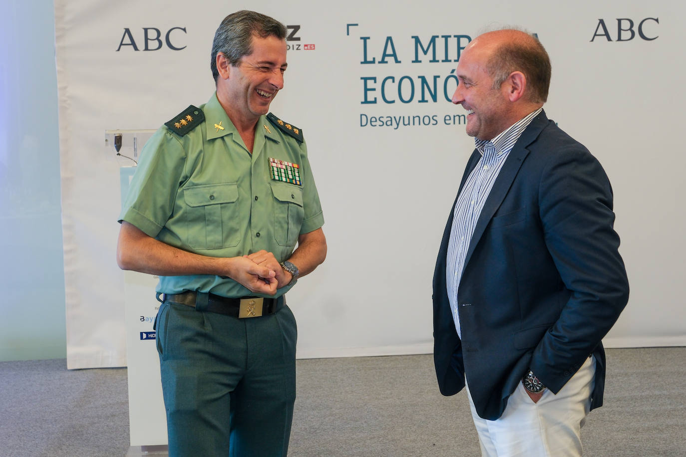 Fotos: La Mirada Económica con Eugenio Díaz del Río, almirante de la Flota