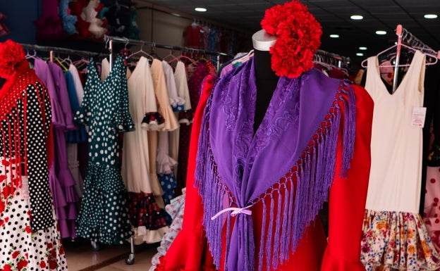 Traje de flamenca