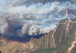 El infoca da por extinguido el incendio forestal de Tarifa