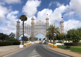 Todo listo para que dé comienzo la Feria de San Antonio